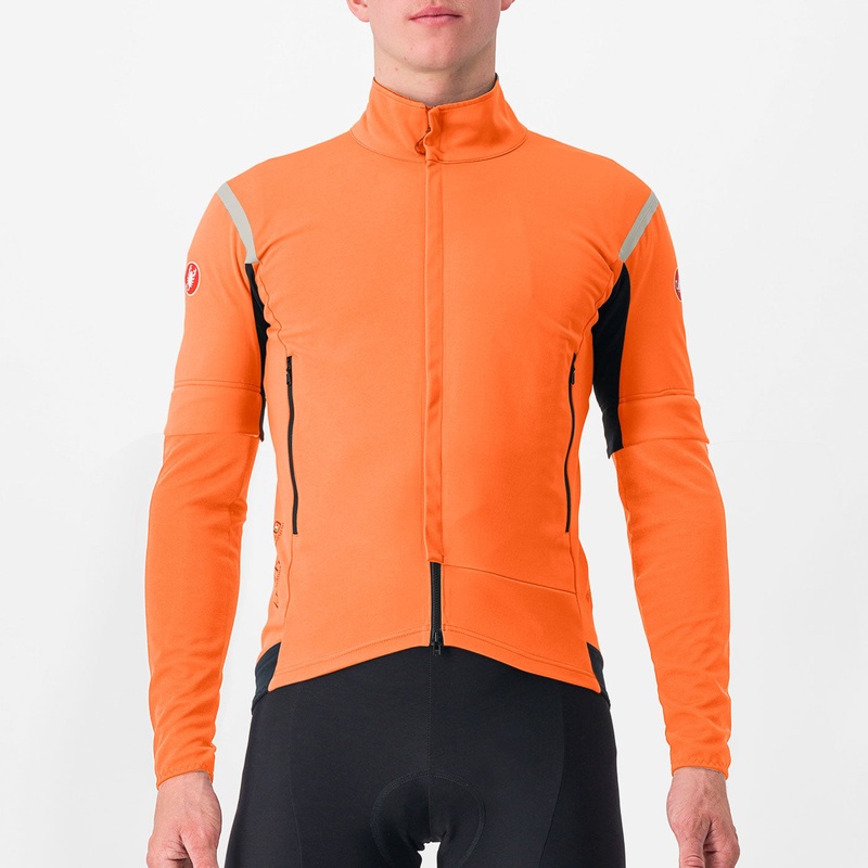 Giacca Castelli Perfetto RoS 2 Convertible – Arancio