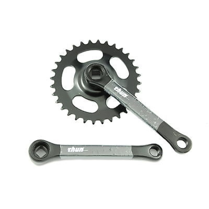 CHAINWHEEL SET THUN 32 TEETH COTTERLESS 3 PIECE CHAIN SET 150mm SINGLE RING