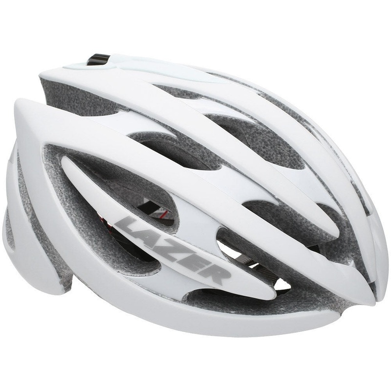 Lazer Genesis Road Cycling Helmet – Matte White – Medium (55  59cm)