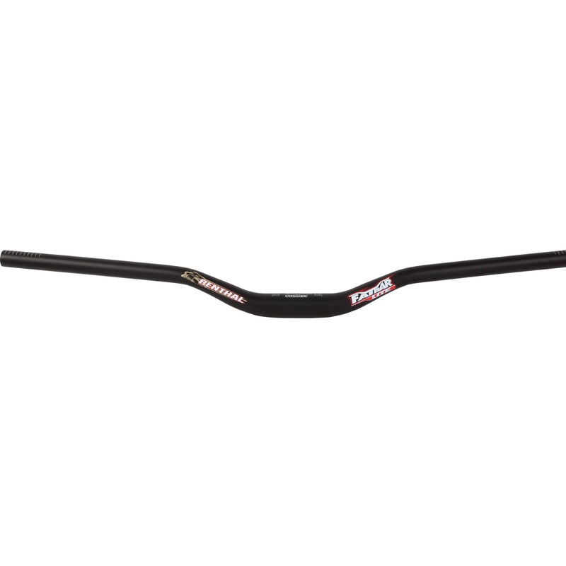 Renthal FatBar Lite Handlebar – Aluminum 40mm 760mm 31.8mm Black V2