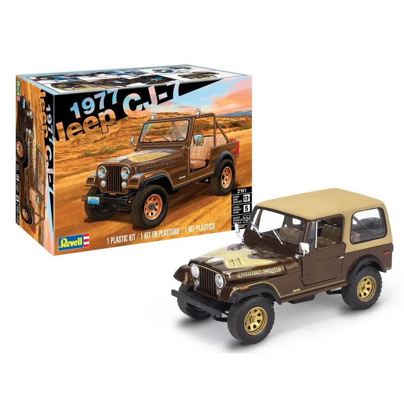 Revell ’77 Jeep CJ-7 Car Model Kit 1:24