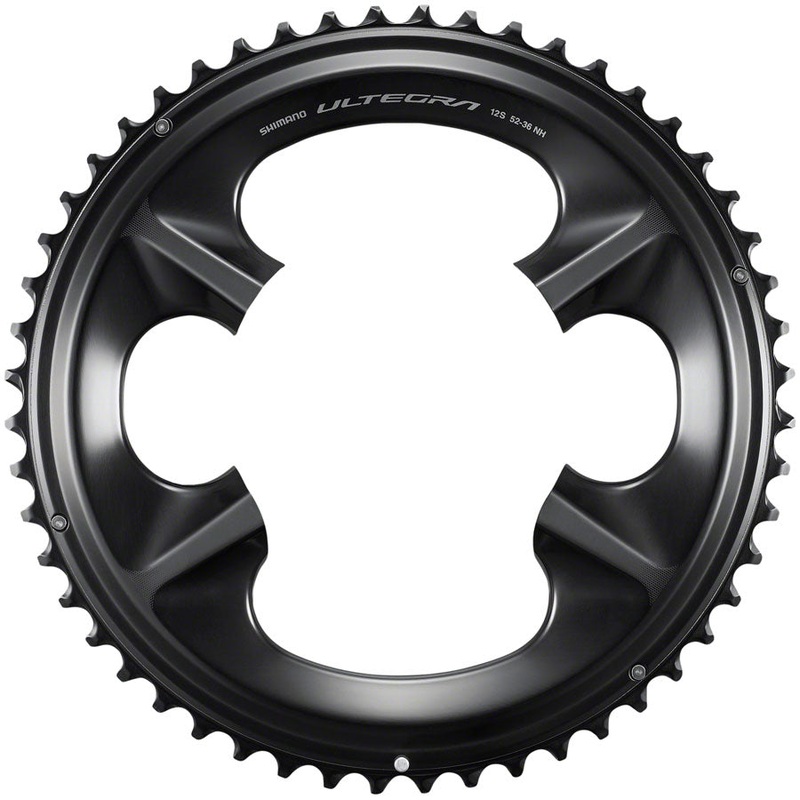 Shimano Ultegra FC-R8100 12-Speed Chainring – 52t Asymmetric 110 BCD BLK NH