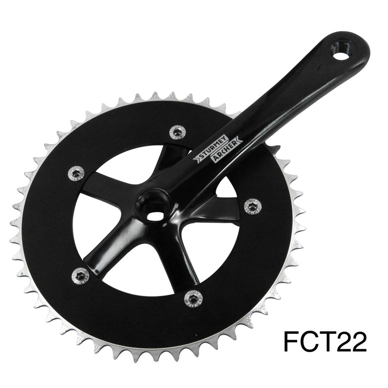 Sturmey Archer FCT22BD 130 BCD 42T 170mm Singlespeed Bike Chainset