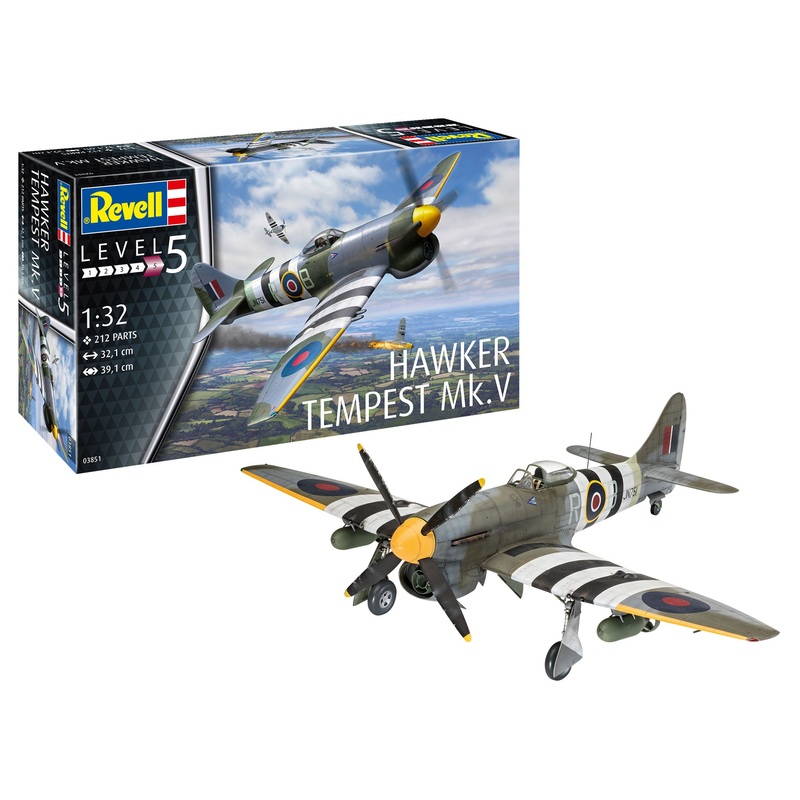 Revell Hawker Tempest V 1:32 Plane Model Kit