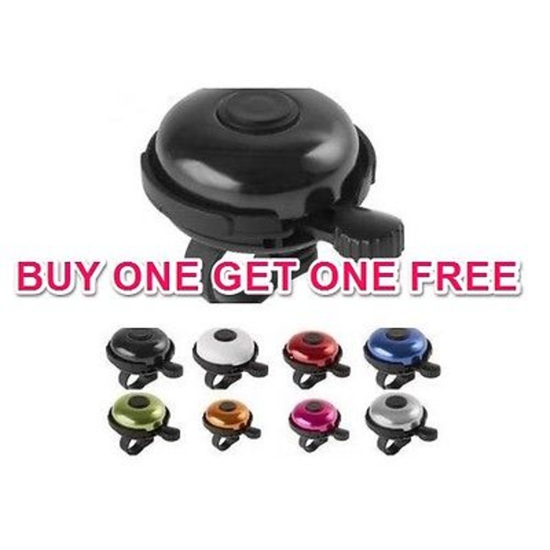 BUY ONE GET ONE FREE CYCLE BICYCLE BELL BIKE ‘RINGER BELL CHOOSE FROM 8 COLOURS