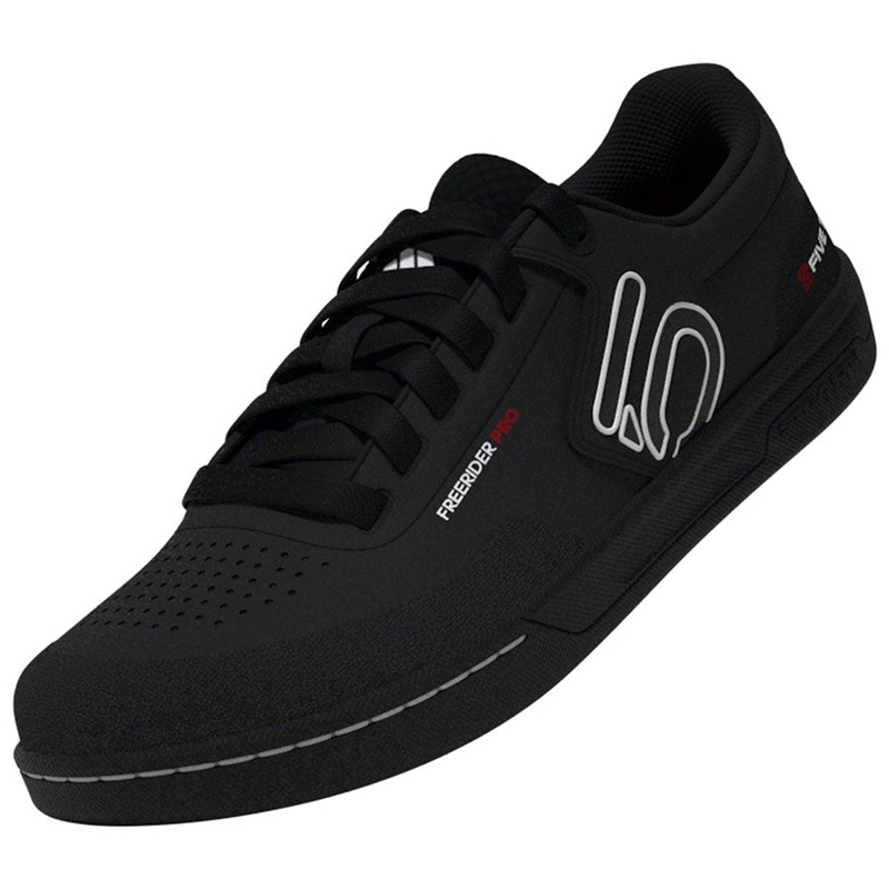 Five Ten Freerider Pro Flat Shoes – Mens Core BLK/Ftwr White/Ftwr White 9.5