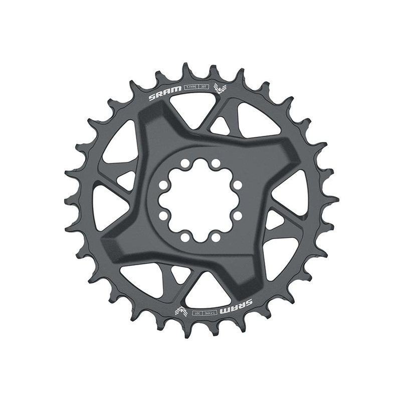 SRAM GX Eagle T-Type 12sp Boost DM Chainring 30t Black