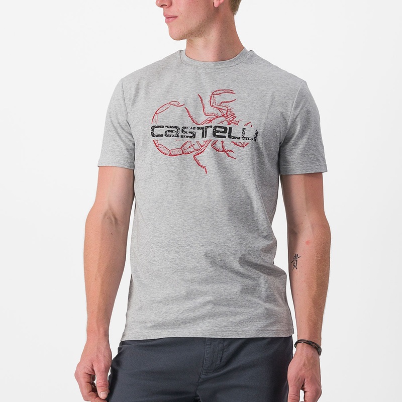 T-Shirt Castelli Finale – Grigio