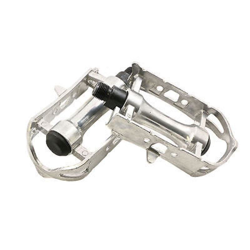 QUILL ALLOY RACING BIKE PEDALS CR MO AXLES SUIT 60’s,70’s,80’s RACING BIKE 9-16