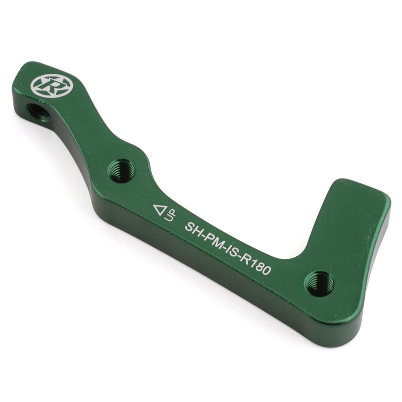 Reverse Components Disc Brake Adapters (Green) (IS Mount | Shimano) (180mm Rear)