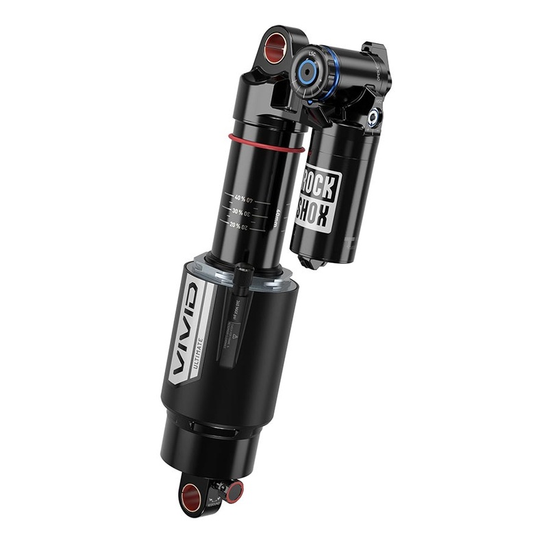 RockShox Vivid Ultimate RC2T Rear Shock – 230 x 62.5 mm Vivid Air 2 Tokens Reb55/Comp37 L/O4 Std 10×40/10×54 C1 Trek Slash 2021+