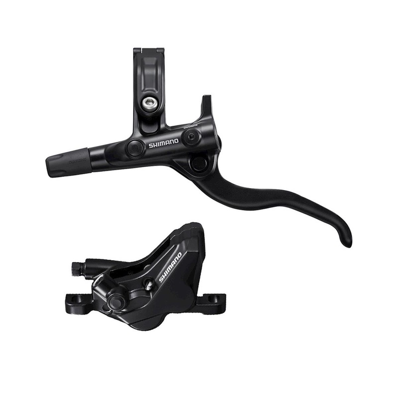 Shimano MT420 4-Piston Hydraulic Disc Brake Set (Black) (Metal Pad) (Post Mount) (Left) (Caliper Included)
