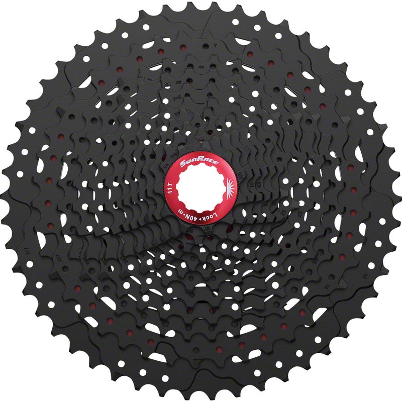 SunRace MX8 Cassette – 11 Speed 11-50t Black