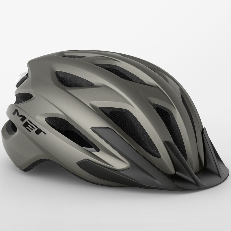 Casco Met Crossover – Grigio|52-59|Grigio