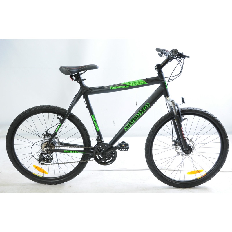 SABOTAGE MTB HARDTAIL MOUNTAIN BIKE SHIMANO 21 SPD DISC BRAKE EX-DISPLAY 60% OFF
