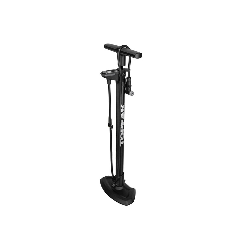 Topeak JoeBlow Pro Digital Floor Pump – 200psi / 13.8bar Digital Gauge SmartHead DX3 Air Release Button BLK/YLW