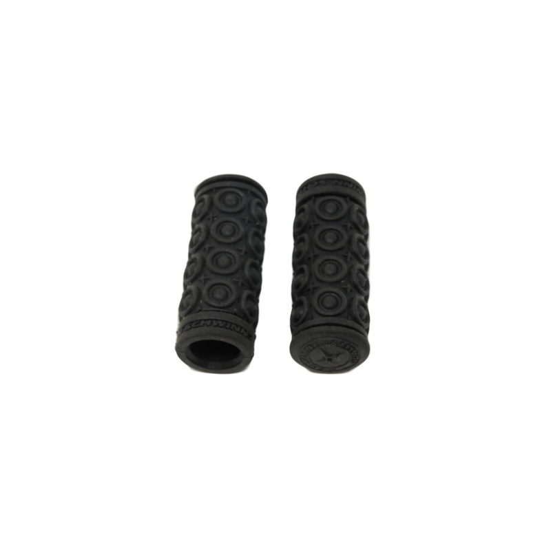 Pair Schwinn Short 80mm Soft Bike Handlebar Grips Rotary Gripshift, Revoshift Etc