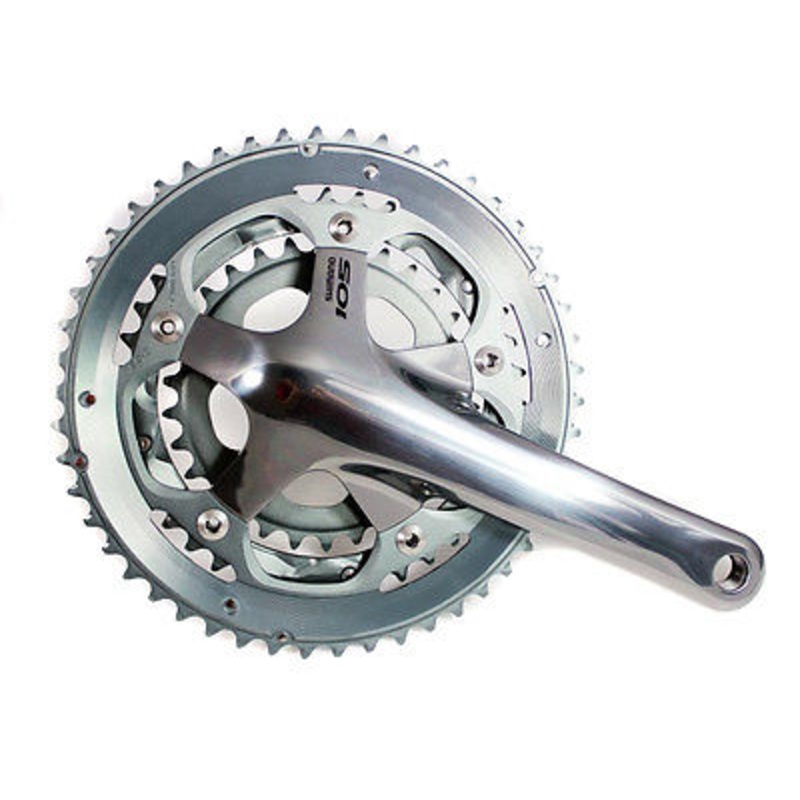 SHIMANO 105 TRIPLE CHAINSET, 50-39-30T – GREY – 170mm-FC5603CX09
