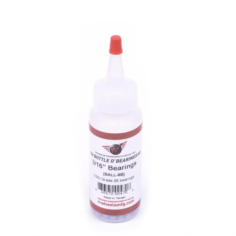 Wheels Manufacturing Grade 25 3/16 Loose Ball Bearing: Bottle of 150