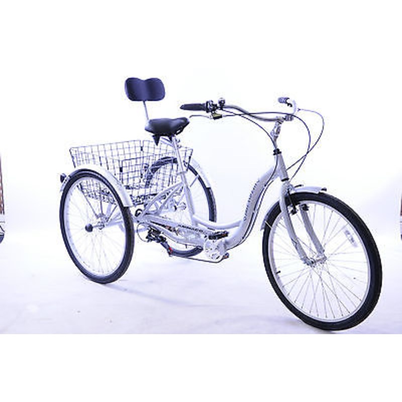 ADULT TRICYCLE BEST ON MARKET 26 WHEEL ALLOY FRAME 6SP DISABILITY CARGO TRIKE