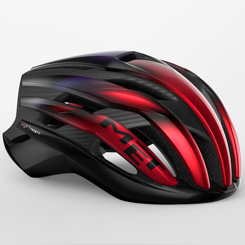 Casco Met Trenta 3K Carbon Mips – Rosso