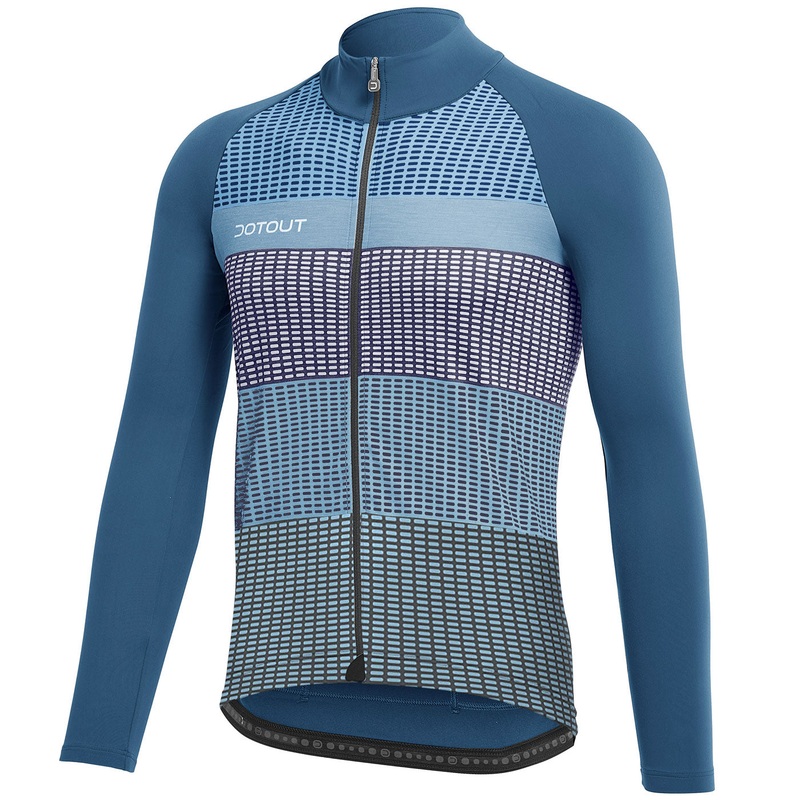 Maglia maniche lunghe Dotout Fanatica Wool – Blu