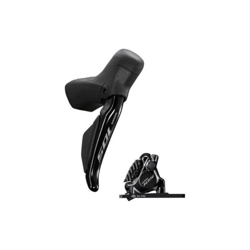 Shimano 105 R7170 12-Speed Hydraulic Di2 STI Lever & Brake Kit