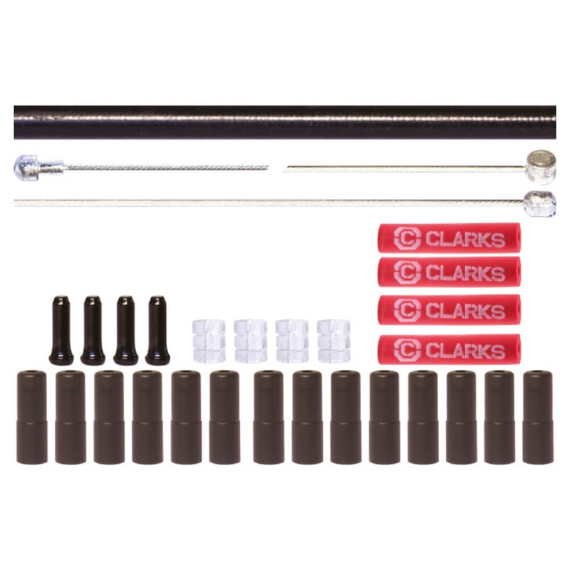 Clarks 8013 Stainless Bike Inner & Outer Cable Set