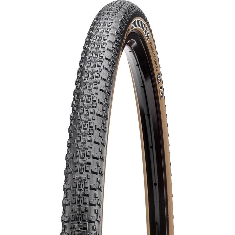 Copertone Maxxis Rambler EXO TR Tanwall nero/para 60TPI pieghevole – 650 x 47B – Tanwall
