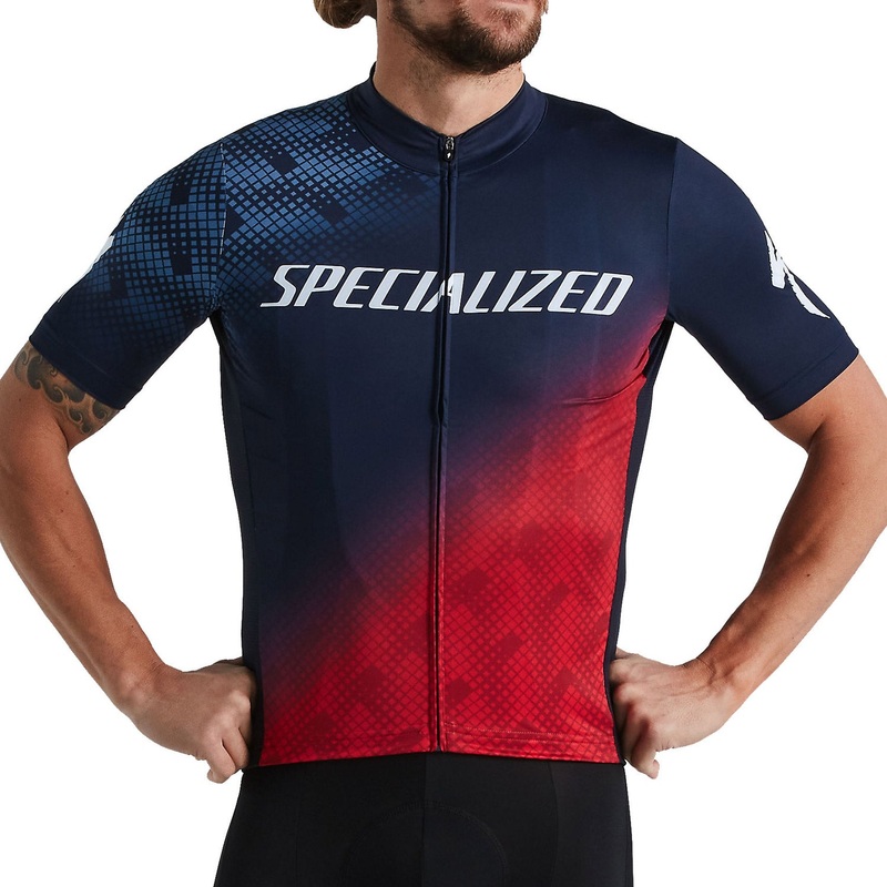 Maglia Specialized RBX Comp Logo – Blu rosso