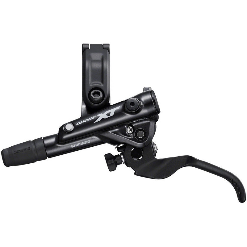 XT M8100 Post Mount Hydraulic Disc Brake Caliper and Lever