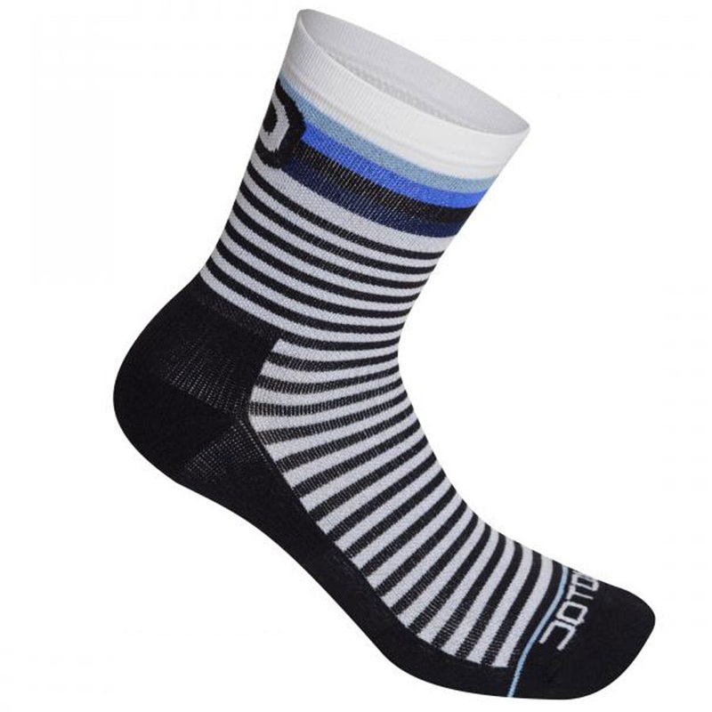 Calze Dotout Stripe – Nero-Grigio