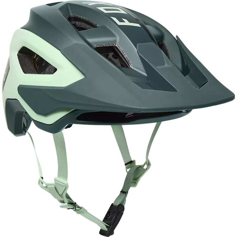 Casco Fox Speedframe Pro Mips Blocked – Verde scuro