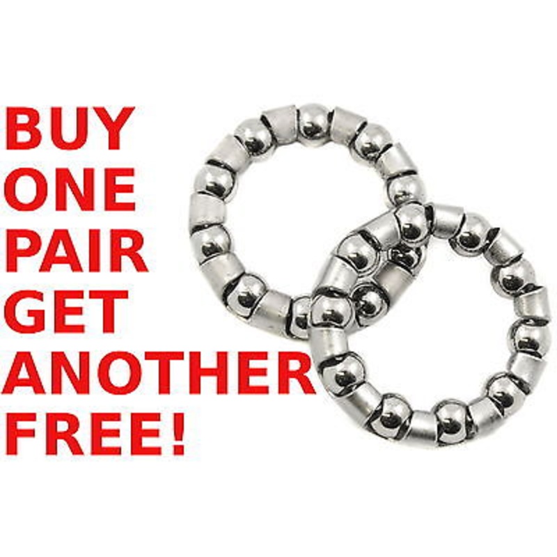 PAIR 7-32 10 BALL BEARINGS CAGE-RACE 30mm !!BUY ONE PAIR GET ONE FREE!!
