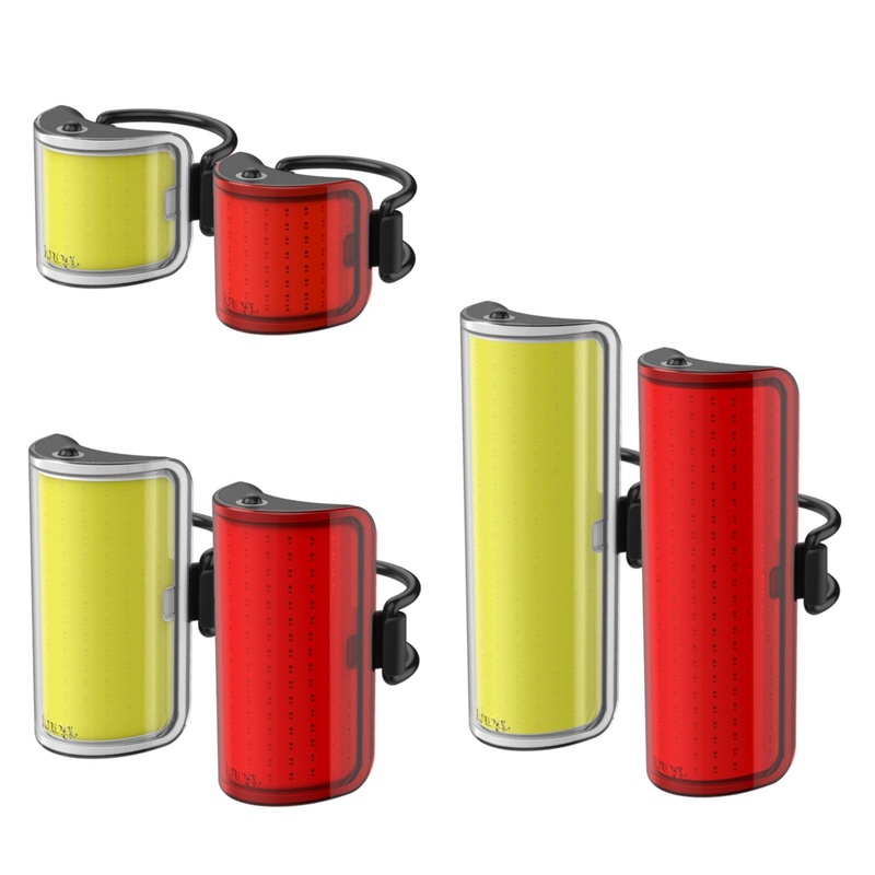 Knog Mid Cobber Twinpack Front & Rear Bike Light Set
