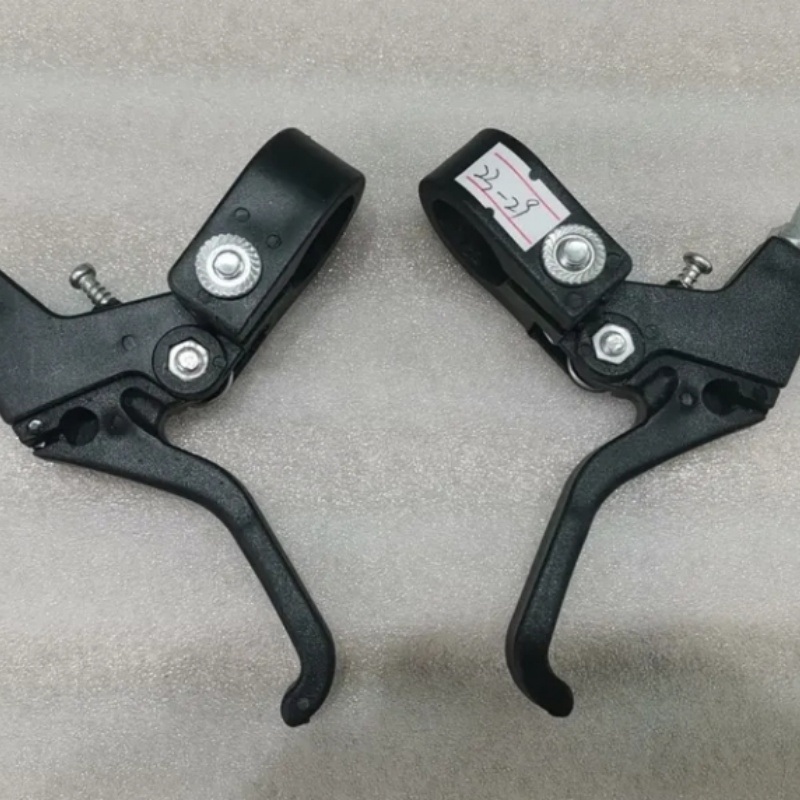 Plastic Black and Green Bicycle Brake Lever Bike Brake Handle