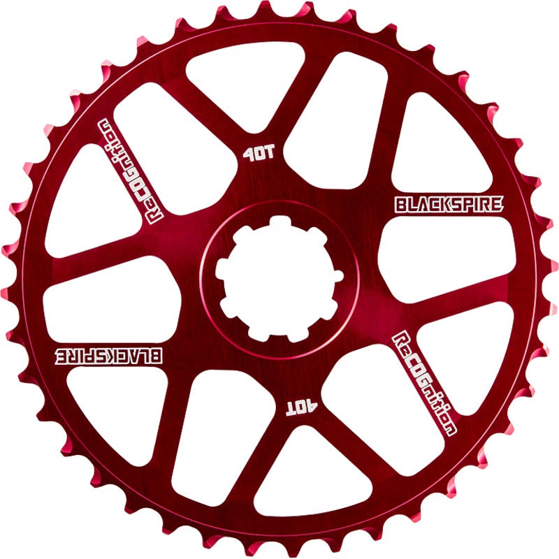Blackspire ReCOGnition Cassette Expander Sprocket 45t Cog Red