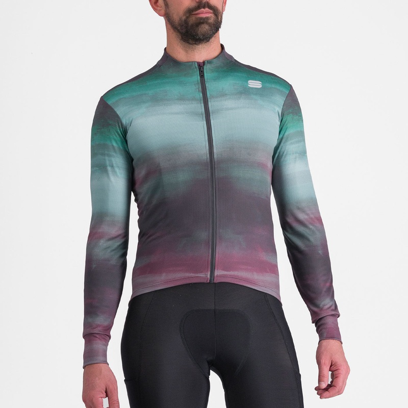 Maglia maniche lunghe Sportful Flow Supergiara – Verde