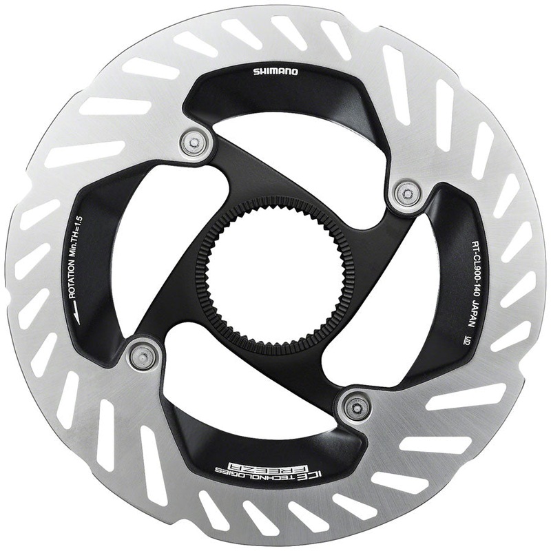 Shimano RT-CL900 SS Disc Brake Rotor – 140mm Centerlock Lockring Included