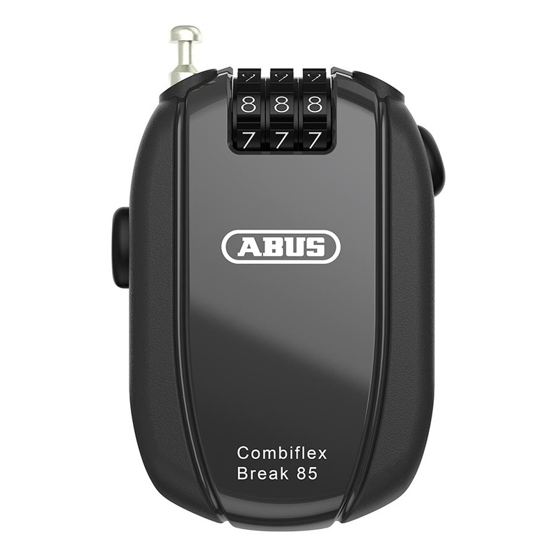 Abus  Combiflex Break Retractable Combo Lock – 85cm Black