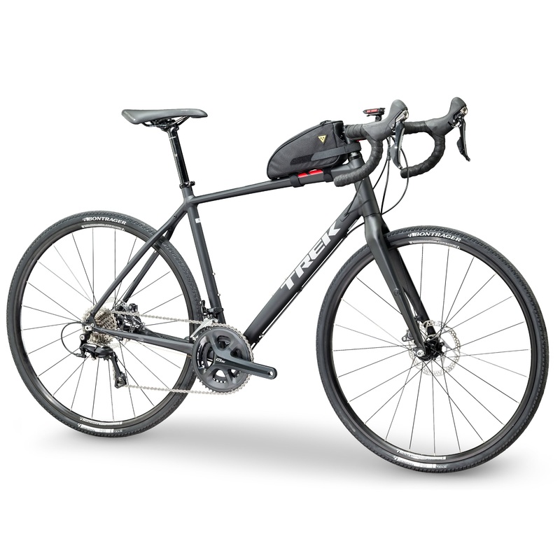 Topeak TopLoader Top Tube Bag – Strap-On Black