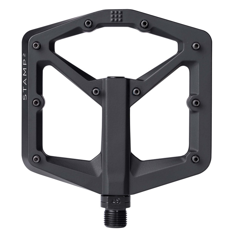 Crankbrothers Stamp 2 Pedals – Platform Aluminum 9/16 Black Large