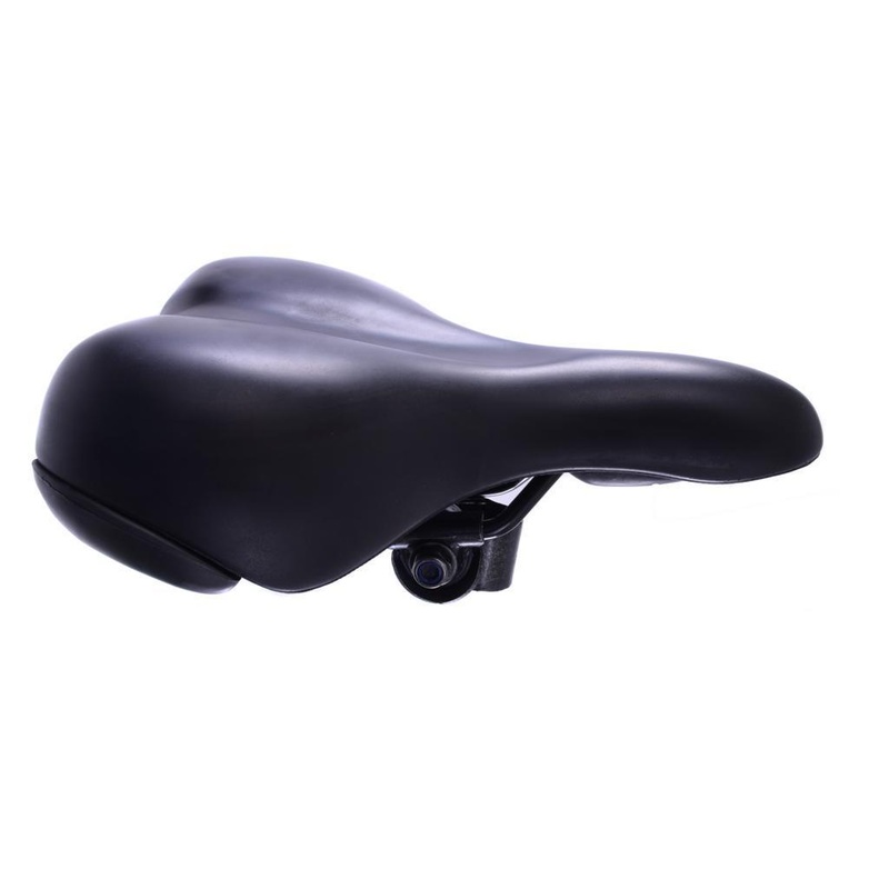 IBEROSELLE WATERPROOF BIKE SEAT UNISEX DESIGN BLACK COMFORTABLE CYCLE SADDLE