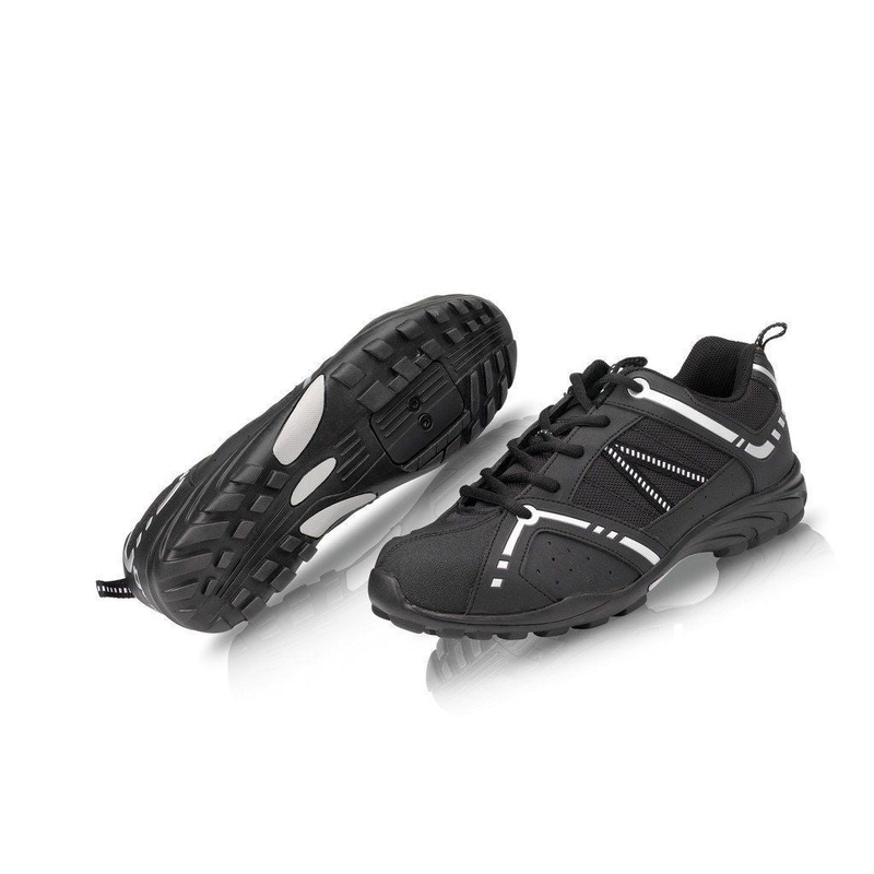 RALEIGH XLC ROAD TOURING CYCLE BIKE SHOES BLACK FLAT OR CLEATS SIZE 47 UK 12