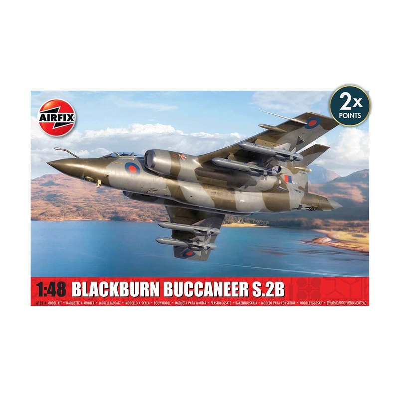 Airfix Blackburn Buccaneer S2B RAF 1:48 Scale Plane Model Kit