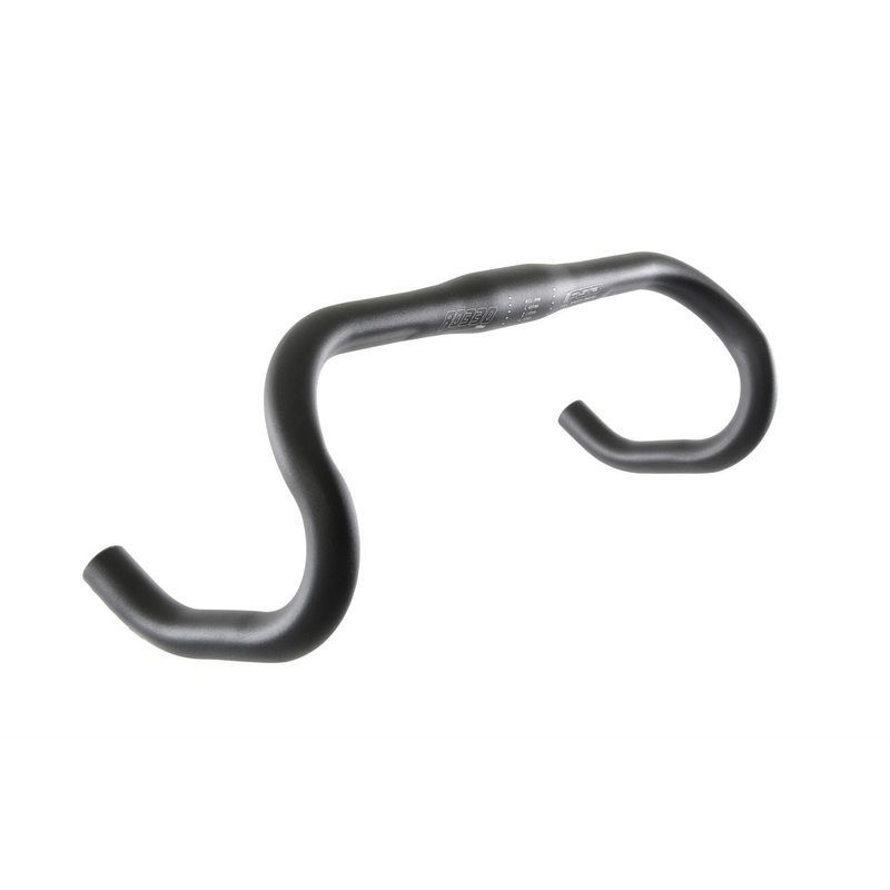 FSA RD330 COMPACT ALLOY DROP HANDLEBARS RACING BIKE, FIXIE, SPORTS BLACK 31.8mm