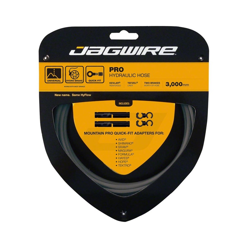 Jagwire Mountain Pro Hydraulic Disc Hose Kit (Ice Grey) (3000mm) (Requires Jagwire Mountain Pro Quick-Fit Kit)