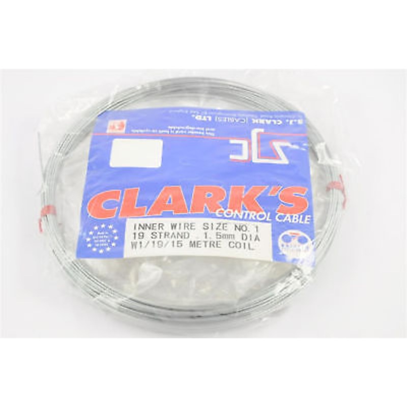 MAKE YOUR OWN CONTROL CABLES 1.5mm INNER WIRE BRITISH MADE BIG 15 METRE COIL