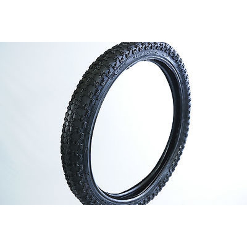 PAIR (2) RALEIGH BURNER or OLD SCHOOL BMX 20 x 1.75 ALL BLACK COMP III TYPE TYRE