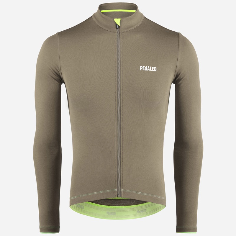 Maglia maniche lunghe Pedaled Element Merino – Grigio